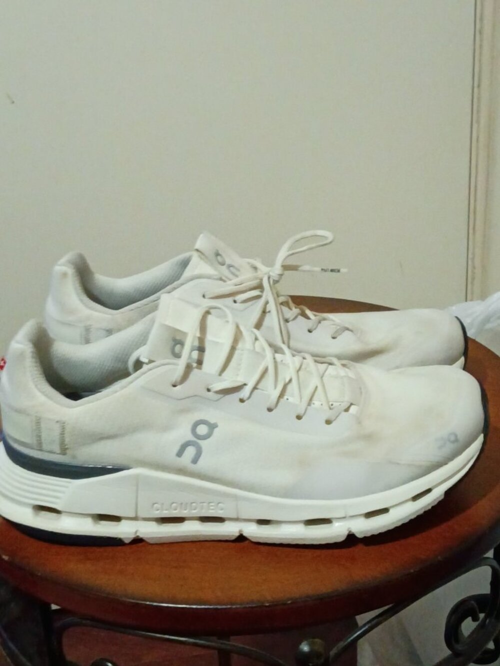 On Cloudnova Form White Eclipse Men's Size 7.5 CloudTec Shoes 26.98483